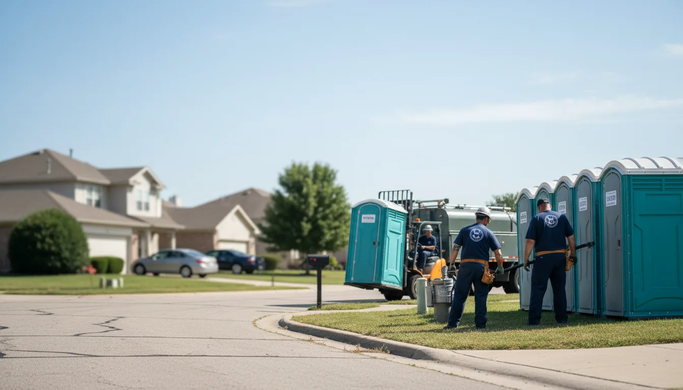 Porta Potty Rental in Flat Rock, IL near me